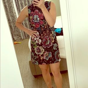Alice and Olivia floral mini dress